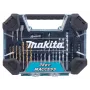 Makita E-22573 38 dalių grąžtų ir atsuktuvų antgalių rinkinys su HSS-G, medienos ir mūro grąžtais