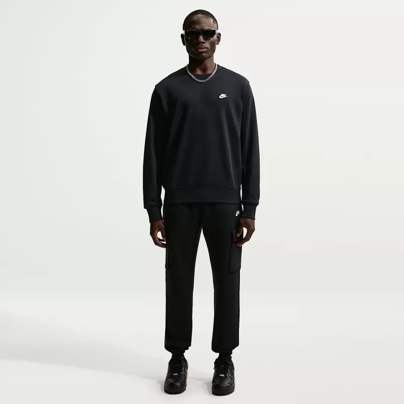 Nike Club FT vyriškas megztinis juodas FN3888 010 dydis S