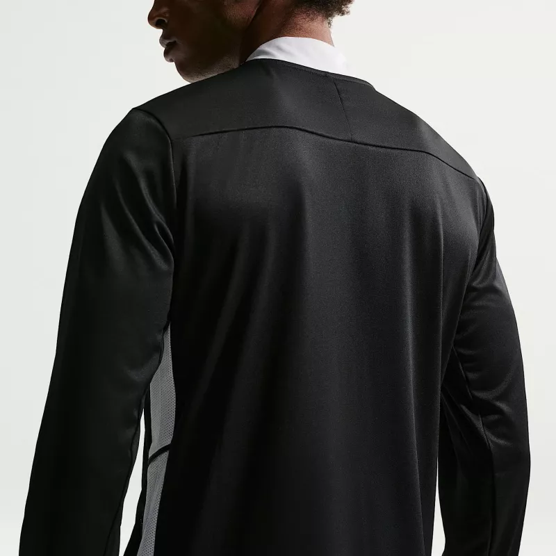Nike Dri-FIT Academy 25 vyriška užtrauktuku užsegama treniruočių striukė juoda