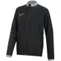 Nike Dri-FIT Academy 25 vaikiškas pilno užtrauktuko gobtuvas juodas M