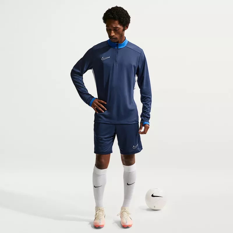 Nike vyriški Dri-FIT Academy 25 treniruočių marškinėliai ilgomis rankovėmis, tamsiai mėlyni FZ9767 410, dydis L