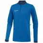 Nike Dri-FIT Academy 25 Drill Top vaikų treniruočių marškinėliai Game Royal/White L