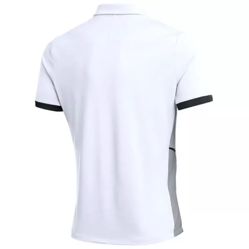 Nike Dri-FIT Academy 25 vyriški marškinėliai polo trumpomis rankovėmis, balti, XL