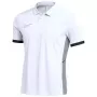 Nike Dri-FIT Academy 25 vyriški trumpų rankovių polo marškinėliai, balti, 2XL