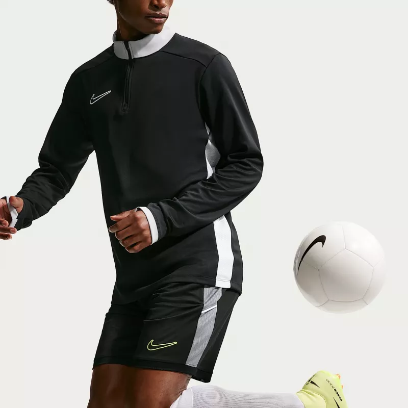 Nike Dri-FIT Academy 25 Vyrų treniruočių viršus juodos spalvos FZ9767 010 L dydis