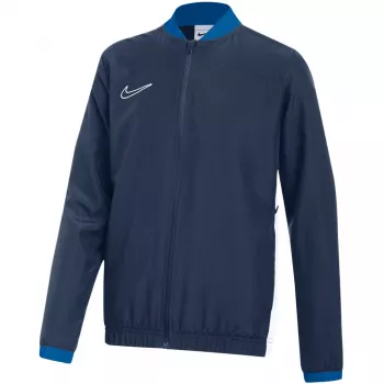 Nike Dri-FIT Academy 25 vaikiškas užtraukiamas gobtuvas tamsiai mėlynas