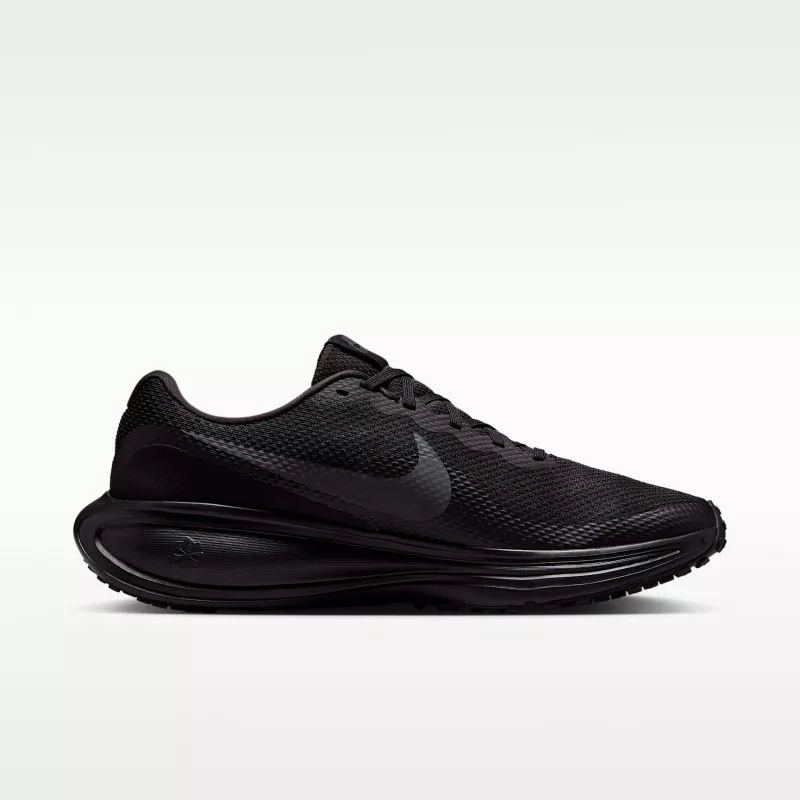 Nike Revolution 8 vyriški bėgimo bateliai juoda balta tamsiai pilka HJ9198-002 39 dydis