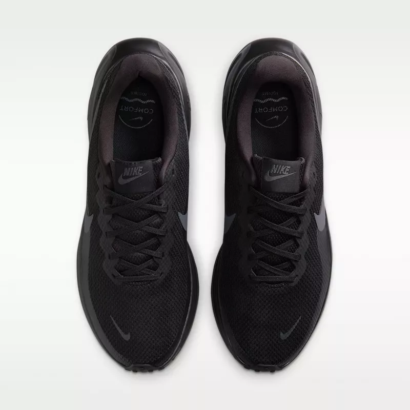 Nike Revolution 8 vyriški bėgimo bateliai juoda balta tamsiai pilka HJ9198-002 39 dydis