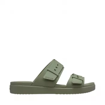 Crocs Brooklyn Buckle Low moteriškos platforminės basutės žalios 211215 3BX 38-39