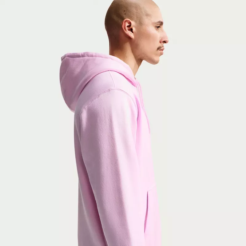 Nike Club Fleece vyriškas gobtuvas šviesiai rožinis FN3859-663 L dydis