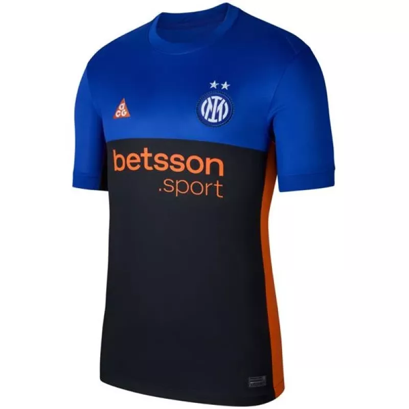 Nike Inter Milan 2026 Stadium Special Edition vyrų futbolo marškinėliai juodi/mėlyni XL
