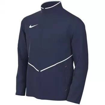 Nike Park 26 Rain vaikiška vandeniui atspari striukė su gobtuvu ir užtrauktuku, tamsiai mėlyna (HM7269-410) dydis M