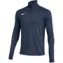 Nike Dri-FIT Strike vyriški futbolo marškinėliai ilgomis rankovėmis tamsiai mėlyni HV8373 410, dydis M