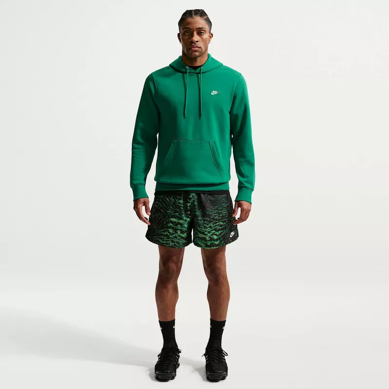 Nike Club Fleece vyriškas megztinis su gobtuvu Malachito žalia S dydis