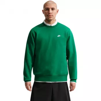 Nike Club Fleece vyriškas kaklą dengiantis megztinis, žalias, L dydis