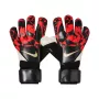 Nike Grip3 vartininko pirštinės juodos, ryškiai raudonos ir baltos spalvos, 6 dydis