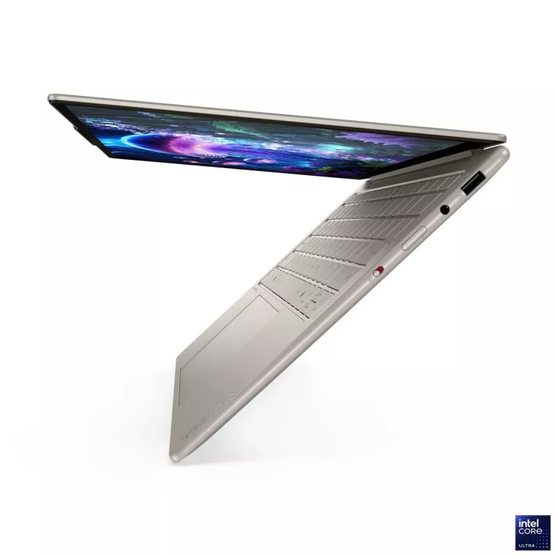 Lenovo Yoga Slim 7 14 colių nešiojamas kompiuteris - Intel Core Ultra 5 226V, 14 colių WUXGA OLED, 16GB RAM, 512GB SSD, Windows 11 Home, Luna Grey