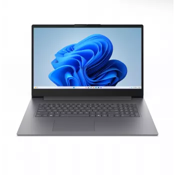 Lenovo IdeaPad 3 Slim 83VS0023GE 17,3 colio nešiojamas kompiuteris – Intel Core 3 304, 8GB RAM, 512GB SSD, Windows 11 Home, Arctic Grey