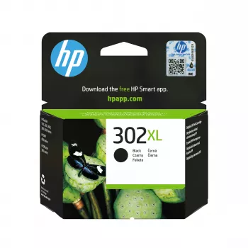 HP 302XL didelės talpos juodos rašalo kasetė, originali - 430 puslapių