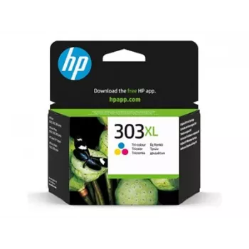 HP 303XL didelės talpos trispalvis originalus rašalo kasetė