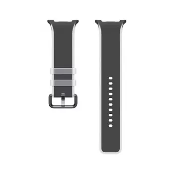 Samsung Misty Band (M/L), skirtas Galaxy Watch9 (Watch8) – juodas fluoroelastomerinis laikrodžio dirželis