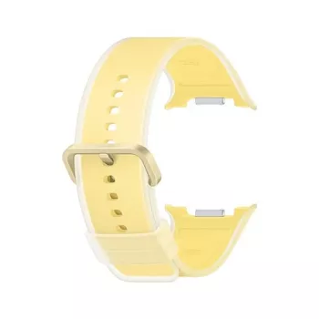 Samsung Misty Band M/L Galaxy Watch9 (Watch8) – geltonas fluoroelastomerinis sportinis dirželis
