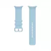 Samsung Galaxy Watch9 Sport dirželis M/L mėlynas, fluoroelastomeras, tinka Watch8 ir Watch9