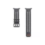 Samsung Marine Band (S/M/L), skirta Galaxy Watch Ultra2 – juodas fluoroelastomerinis laikrodžio dirželis su D formos sagtimi, 22 mm, atsparus vandeniui