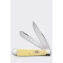 Case Trapper kišeninis peilis SS geltonas