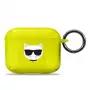 Karl Lagerfeld KLA3UCHFY AirPods 3 dėklas Geltona Choupette