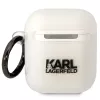 Karl Lagerfeld KLA2HNCHTCT AirPods 1/2 dangtelis permatomas Ikonik Choupette