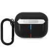 BMW AirPods Pro odinis dėklas su lenkta linija – juodas
