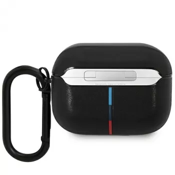 BMW AirPods Pro odinis dėklas su lenkta linija – juodas