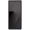 Karl Lagerfeld Saffiano Karl & Choupette segtuko dėklas, skirtas Samsung Galaxy Z Fold7 – juodas