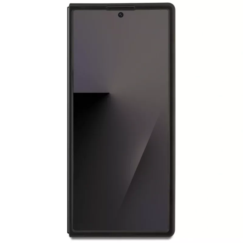 Karl Lagerfeld Saffiano Karl & Choupette segtuko dėklas, skirtas Samsung Galaxy Z Fold7 – juodas