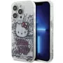 Hello Kitty HKHCP14LHDGPHT iPhone 14 Pro kietasis dėklas IML Kitty On Bricks Graffiti - baltas