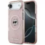 Karl Lagerfeld IML Choupette Head Logo MagSafe dėklas, skirtas iPhone Air, rožinis