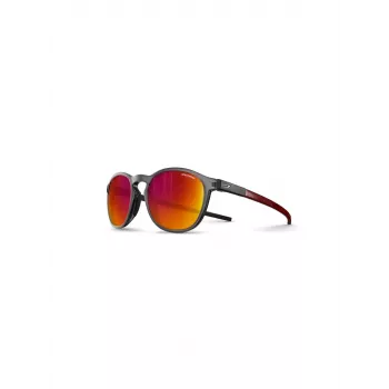 Julbo Shine L akiniai nuo saulės - Spectron 3 polikarbonato lęšiai, juodas rėmelis, 3 kategorija, UV apsauga, moteriškas didelis prigludimas