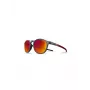 Julbo Shine L akiniai nuo saulės - Spectron 3 polikarbonato lęšiai, juodas rėmelis, 3 kategorija, UV apsauga, moteriškas didelis prigludimas