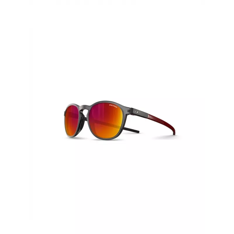Julbo Shine L akiniai nuo saulės - Spectron 3 polikarbonato lęšiai, juodas rėmelis, 3 kategorija, UV apsauga, moteriškas didelis prigludimas