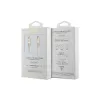 GUESS GUCCLALRGDD USB-C į USB-C laidas 1,5 m, greitas įkrovimas, šviesiai auksinis, įspaustas logotipas