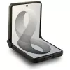 BMW M odinė perforuota tribandės juostos MagSafe dėklas, skirtas Samsung Galaxy Z Flip8 - juoda