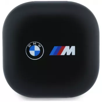 BMW TWS Bluetooth ausinės su ENC ir atspaustu logotipu - juodos