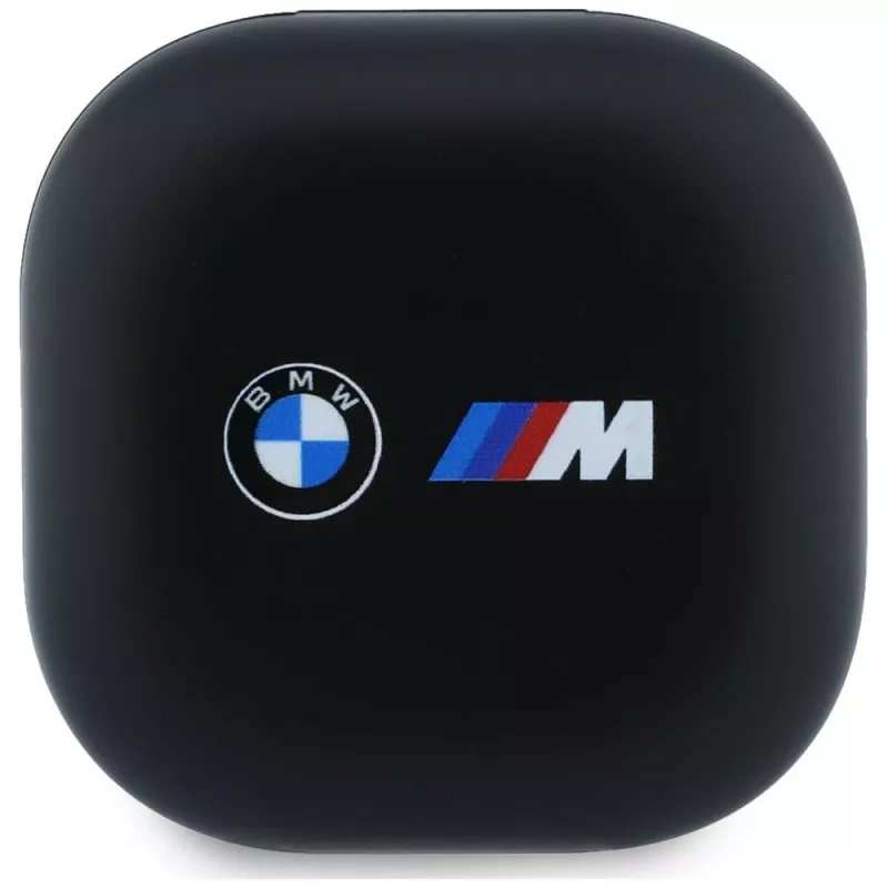 BMW TWS Bluetooth ausinės su ENC ir atspaustu logotipu - juodos