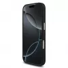 GUESS 4G Big Logo Classic kietas dėklas, skirtas iPhone 17 Pro / 18 Pro – juodas su auksu