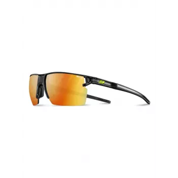 Julbo Outline - L akiniai, Spectron 3CF lęšiai, juodai pilkas rėmelis, 3 kategorijos, UV apsauga, dviračių ir bėgimo