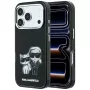 Karl Lagerfeld Smooth Karl & Choupette Bodies Sketch MagSafe dėklas, skirtas iPhone 18 Pro / 17 Pro - juodas
