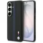 BMW Perforated Stripe Logo MagSafe dangtelis, skirtas Samsung Galaxy S26 - mėlynas