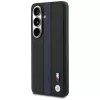 BMW Perforated Stripe Logo MagSafe dangtelis, skirtas Samsung Galaxy S26 - mėlynas