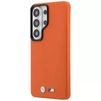BMW M Metal Logo MagSafe dėklas Samsung Galaxy S26 Ultra - oranžinis